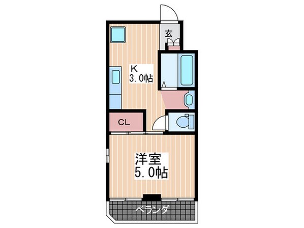 メルポ－ト出汐の物件間取画像